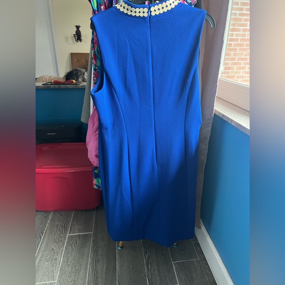 Blue shift dress, NWT, 16 - Picture 4 of 4